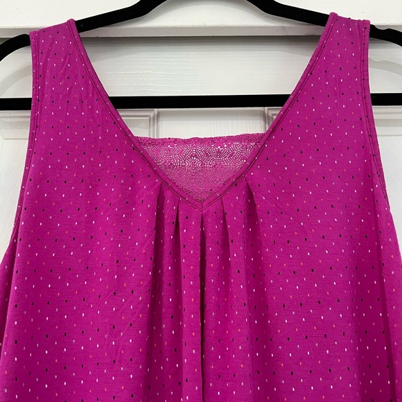 NWOT: Sleeveless Polka Dot PJ Set - Picture 3 of 4
